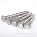 Stainless 304 Lag Bolts Hexagon Head Tapping Screws